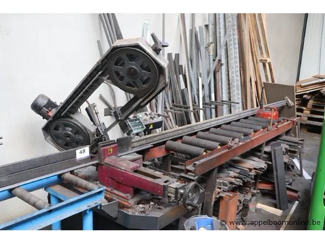 Beugelzaagmachine bs 250r vv aan en afvoer - afbeelding 2 van  4