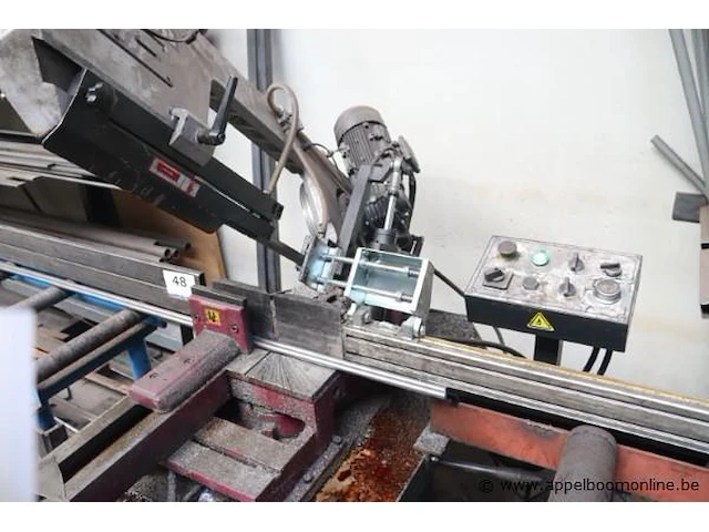 Beugelzaagmachine bs 250r vv aan en afvoer - afbeelding 4 van  4