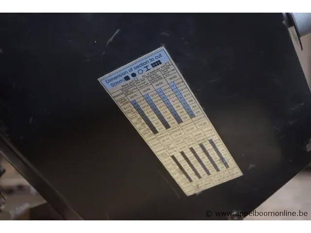Beugelzaagmachine vv aandrijving - afbeelding 3 van  4