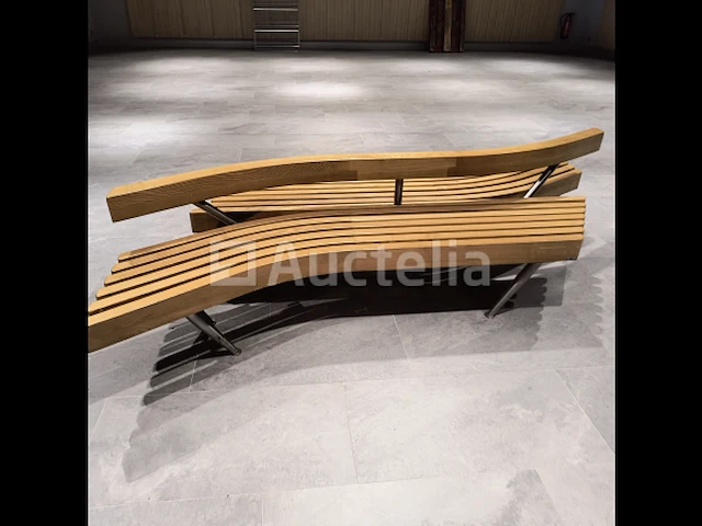 Beukenhouten bank - afbeelding 1 van  5