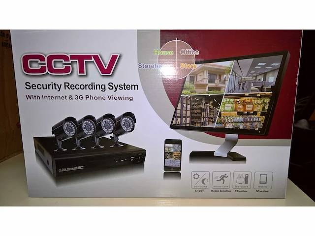 Beveiligingscamera cctv-4 (2x) - afbeelding 2 van  2