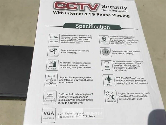 Beveiligingssysteem cctv 5g - afbeelding 7 van  8