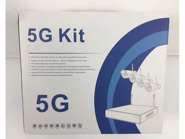 Beveiligingssystem cctv 5g draadloos - afbeelding 8 van  8