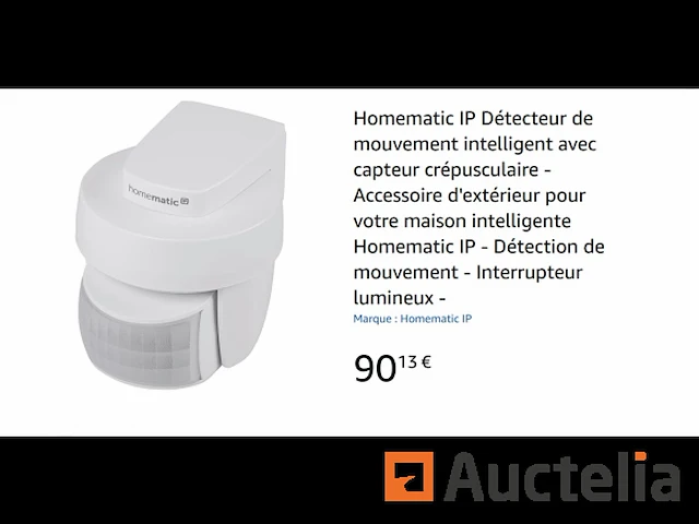 Bewegingsmelder met schemersensor – outdoor homematic ip smart home 156203a0 - afbeelding 1 van  2