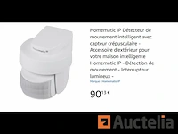 Bewegingsmelder met schemersensor – outdoor homematic ip smart home 156203a0 - afbeelding 1 van  2