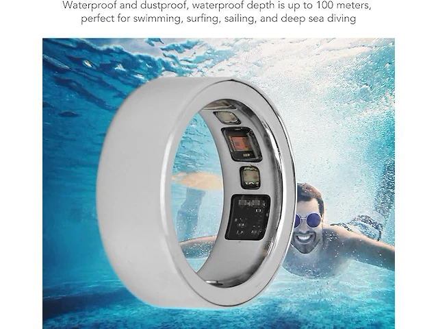 Bewinner smart ring voor zowel ios als android - afbeelding 2 van  9