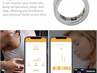 Bewinner smart ring voor zowel ios als android - afbeelding 3 van  9