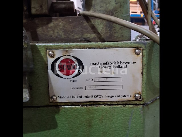 Bewo afkortzaagmahchine metaal - afbeelding 7 van  7