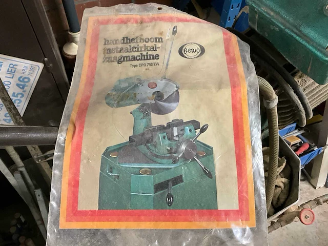 Bewo cpo250/zw afkortcirkelzaagmachine - afbeelding 5 van  8