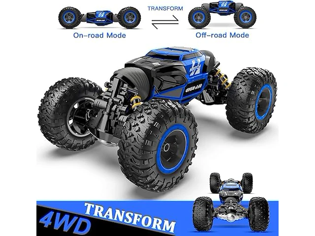 Bezgar off road transform racing car (blauw) - afbeelding 1 van  4
