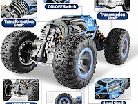 Bezgar off road transform racing car (blauw) - afbeelding 4 van  4
