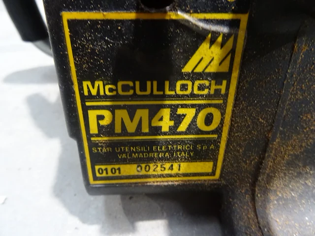 Bezine kettingzaag mcculloch - afbeelding 3 van  4