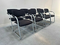 Bezoekersstoel - waiting room chairs (8x) - afbeelding 2 van  6