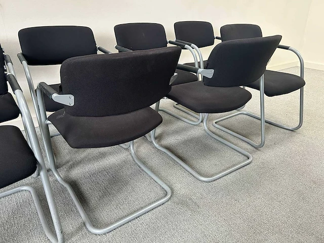 Bezoekersstoel - waiting room chairs (8x) - afbeelding 5 van  6