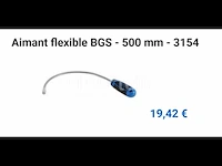 Bgs 3154 flexibele magneet - afbeelding 1 van  2