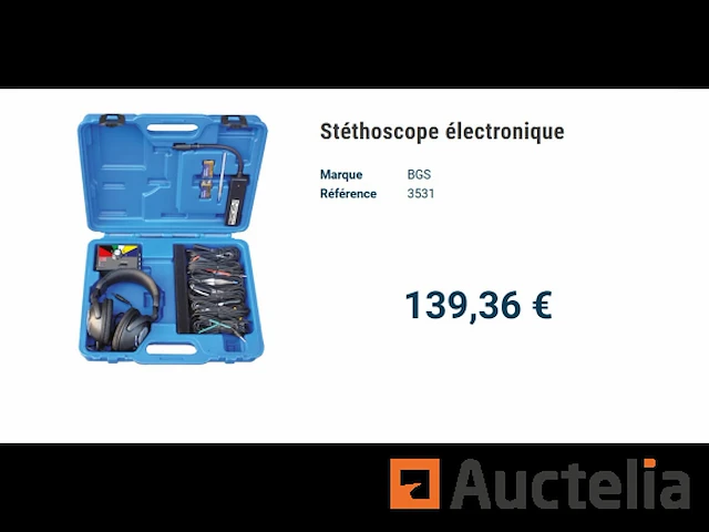 Bgs 3531 elektronische garagestethoscoop - afbeelding 1 van  9