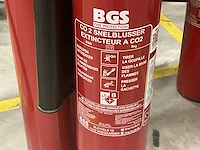 Bgs 5kg co2 snelblusser brandblusser (6x) - afbeelding 2 van  2