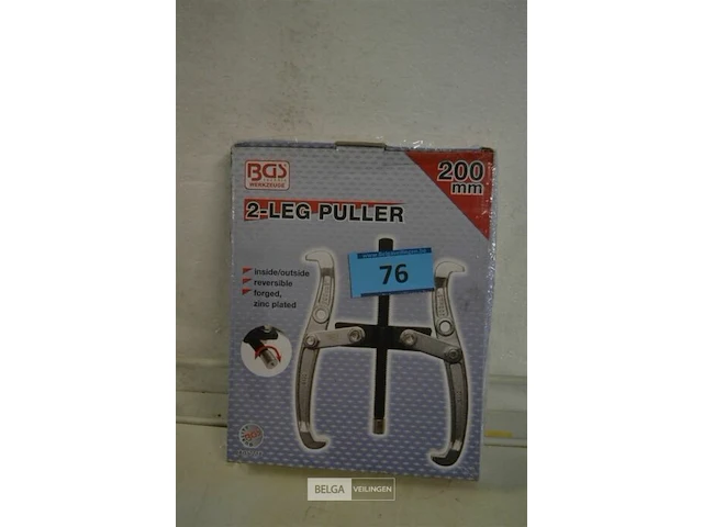 Bgs buiten binnen lagertrekkerset, 2 armig - afbeelding 2 van  3