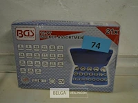 Bgs dopsleutelset twaalfkant 21-dlg - afbeelding 2 van  4