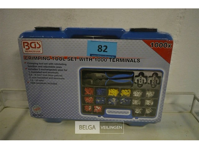 Bgs krimptangset 1000-dlg. - afbeelding 2 van  3