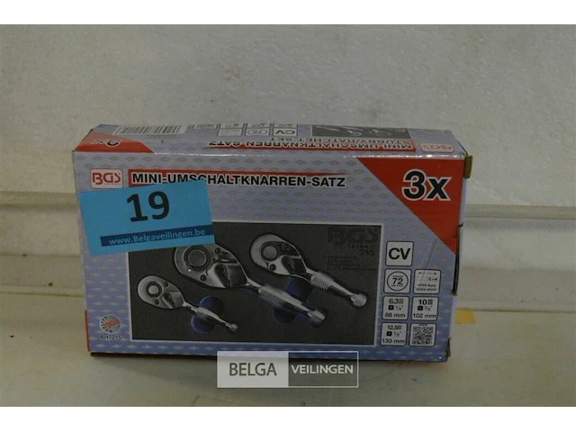 Bgs mini ratelset 3 delig - afbeelding 1 van  4