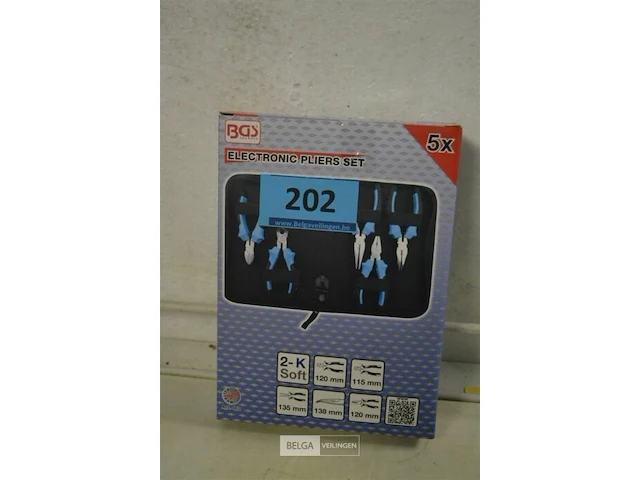Bgs tangenset mini precisie 5 stuks - afbeelding 2 van  3
