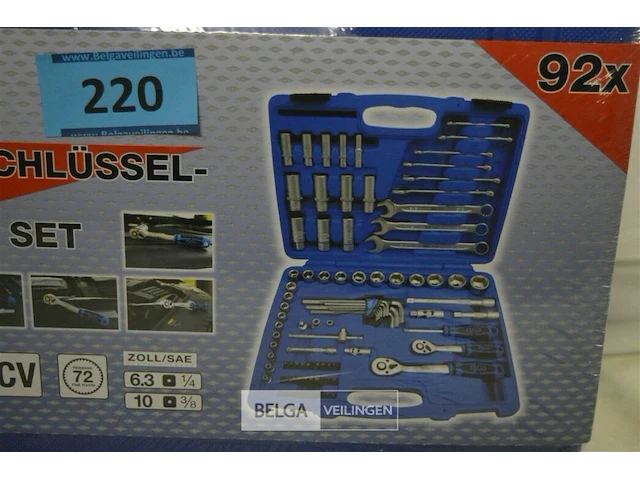 Bgs technic dopsleutelset 92-delig - afbeelding 3 van  4