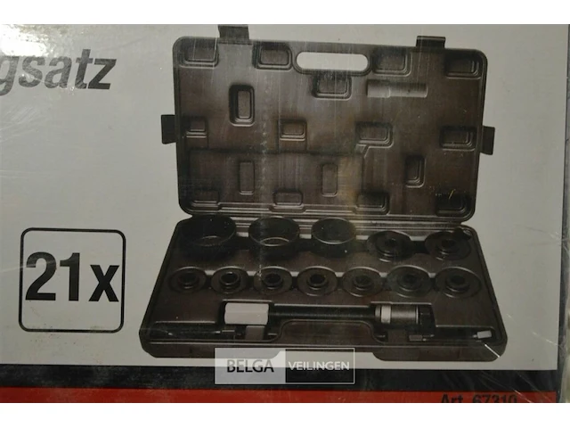 Bgs technic wiellager gereedschapset universeel 21-dlg - afbeelding 3 van  4