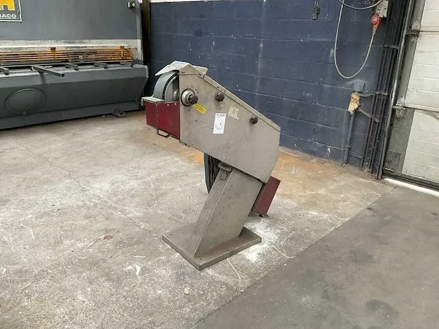 Bgu maschinen mbs 751 stationaire bandschuurmachine - afbeelding 1 van  7
