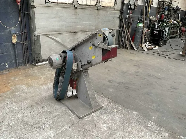 Bgu maschinen mbs 751 stationaire bandschuurmachine - afbeelding 2 van  7