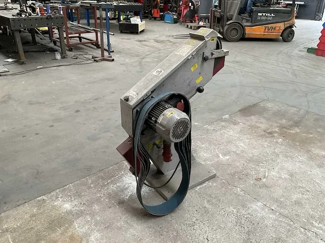 Bgu maschinen mbs 751 stationaire bandschuurmachine - afbeelding 6 van  7
