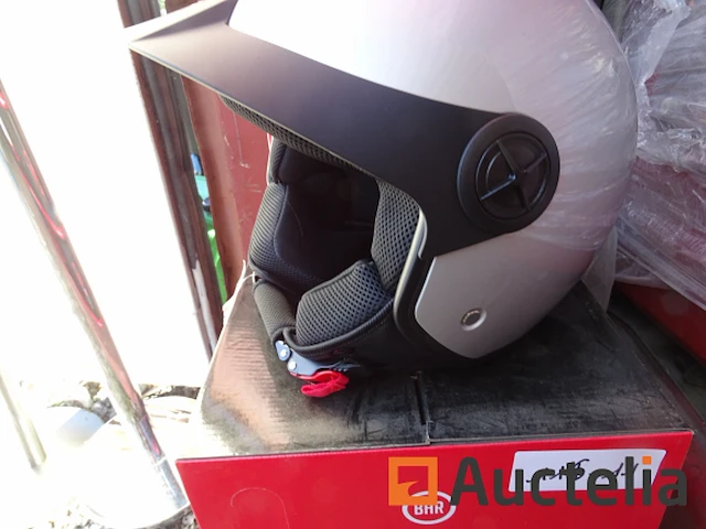 Bhr italiaans design 883 peak motorhelm - afbeelding 7 van  11
