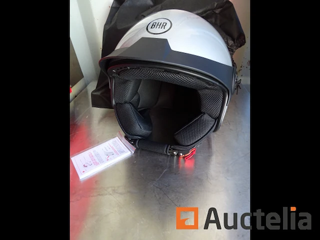 Bhr italiaans design 883 peak motorhelm - afbeelding 9 van  11