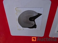 Bhr italiaans design 883 peak motorhelm - afbeelding 1 van  11