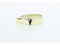 Bi-color ring diamonde - afbeelding 3 van  7