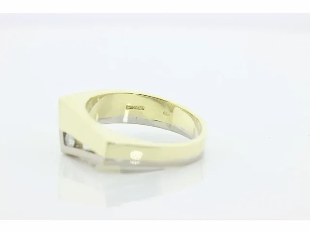 Bi-color ring diamonde - afbeelding 4 van  7