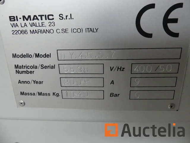 Bi-matic lijmmachine dy.4.5.s.7 - afbeelding 13 van  20