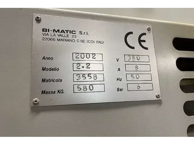 Bi matic starter kant aanlijmmachine - afbeelding 7 van  10