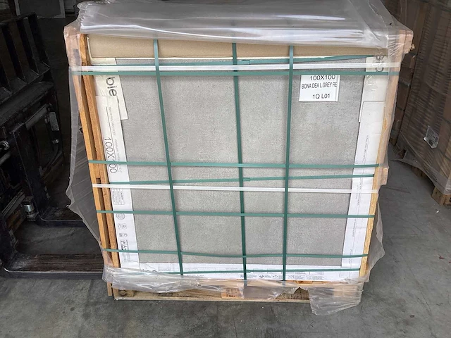 Bien bona dea light grey mat 100x100 cm tegel 180 m² - afbeelding 6 van  6