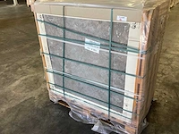 Bien gris travertino mat 100x100 cm tegel 60 m² - afbeelding 9 van  12