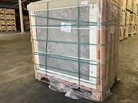 Bien gris travertino mat 100x100 cm tegel 60 m² - afbeelding 10 van  12