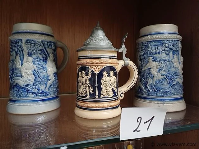 Bierkruiken - afbeelding 1 van  3