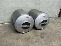 Biertank opslagtank (2x) - afbeelding 1 van  6