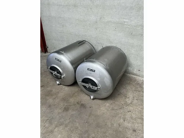 Biertank opslagtank (2x) - afbeelding 3 van  6