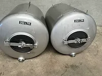 Biertank opslagtank (2x) - afbeelding 4 van  6
