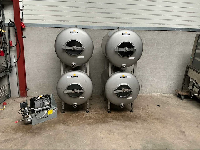 Biertank opslagtank set - afbeelding 1 van  6