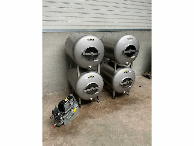 Biertank opslagtank set - afbeelding 2 van  6