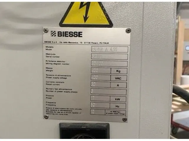 Biesse rover a4.55 cnc bewerkingscentrum - afbeelding 5 van  9
