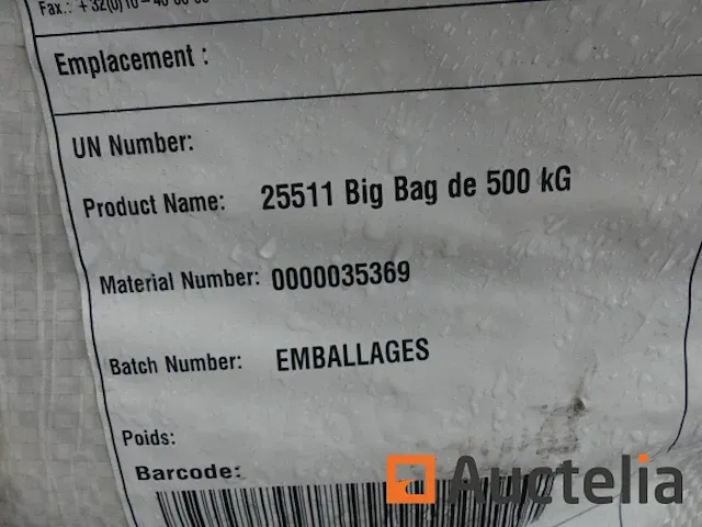 Big bags tas 500kg - afbeelding 4 van  6