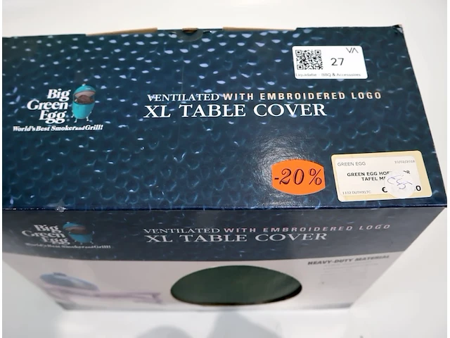 Big green egg xl table cover - afbeelding 4 van  4